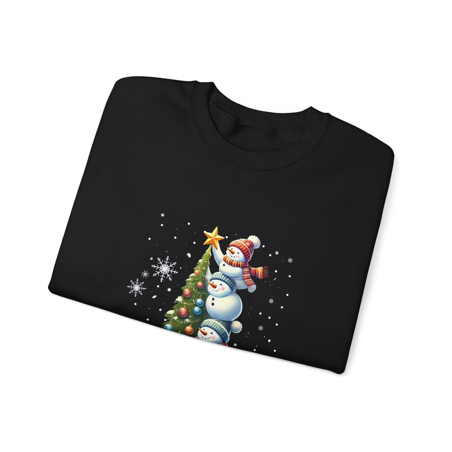 Cute Christmas Snowman Sweatshirt