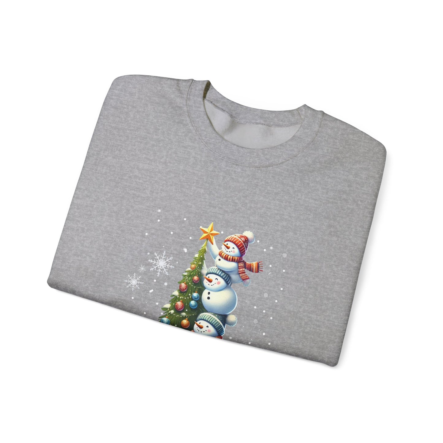 Cute Christmas Snowman Sweatshirt