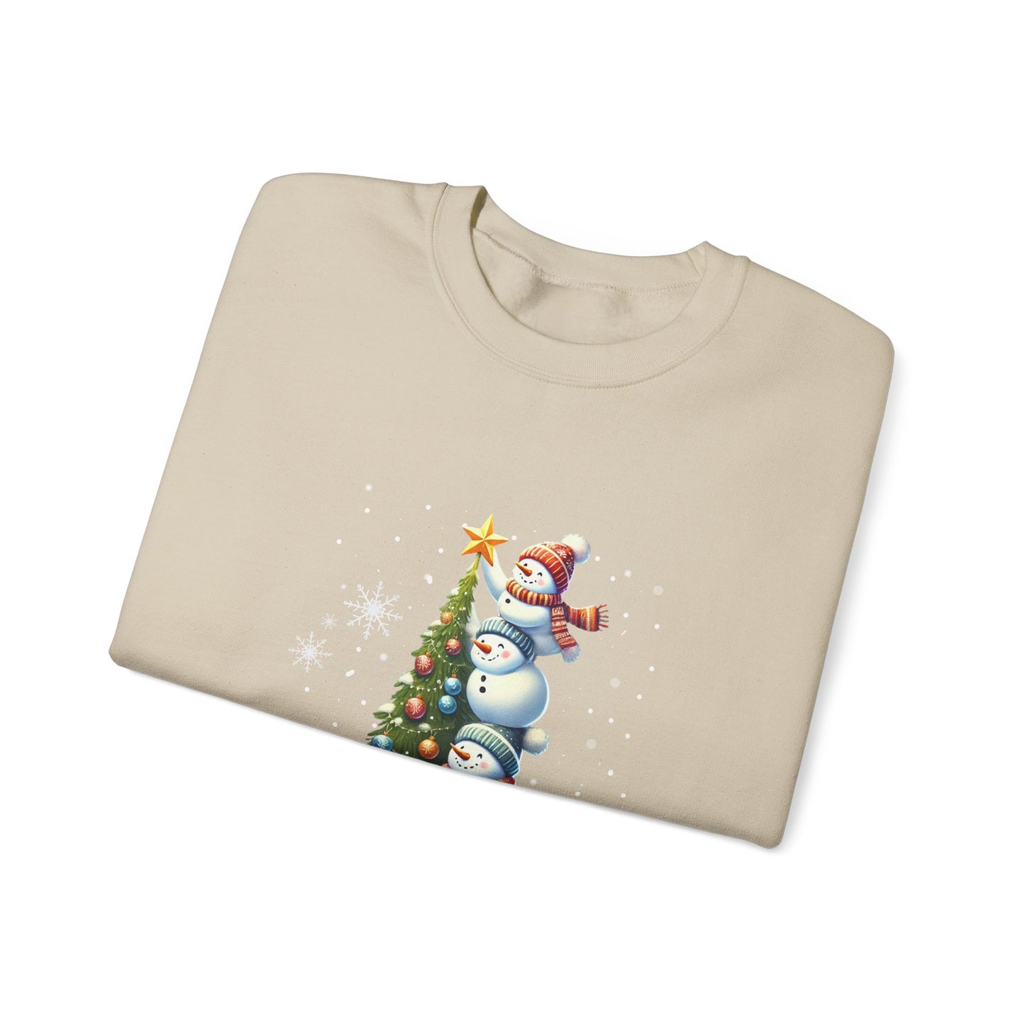 Cute Christmas Snowman Sweatshirt