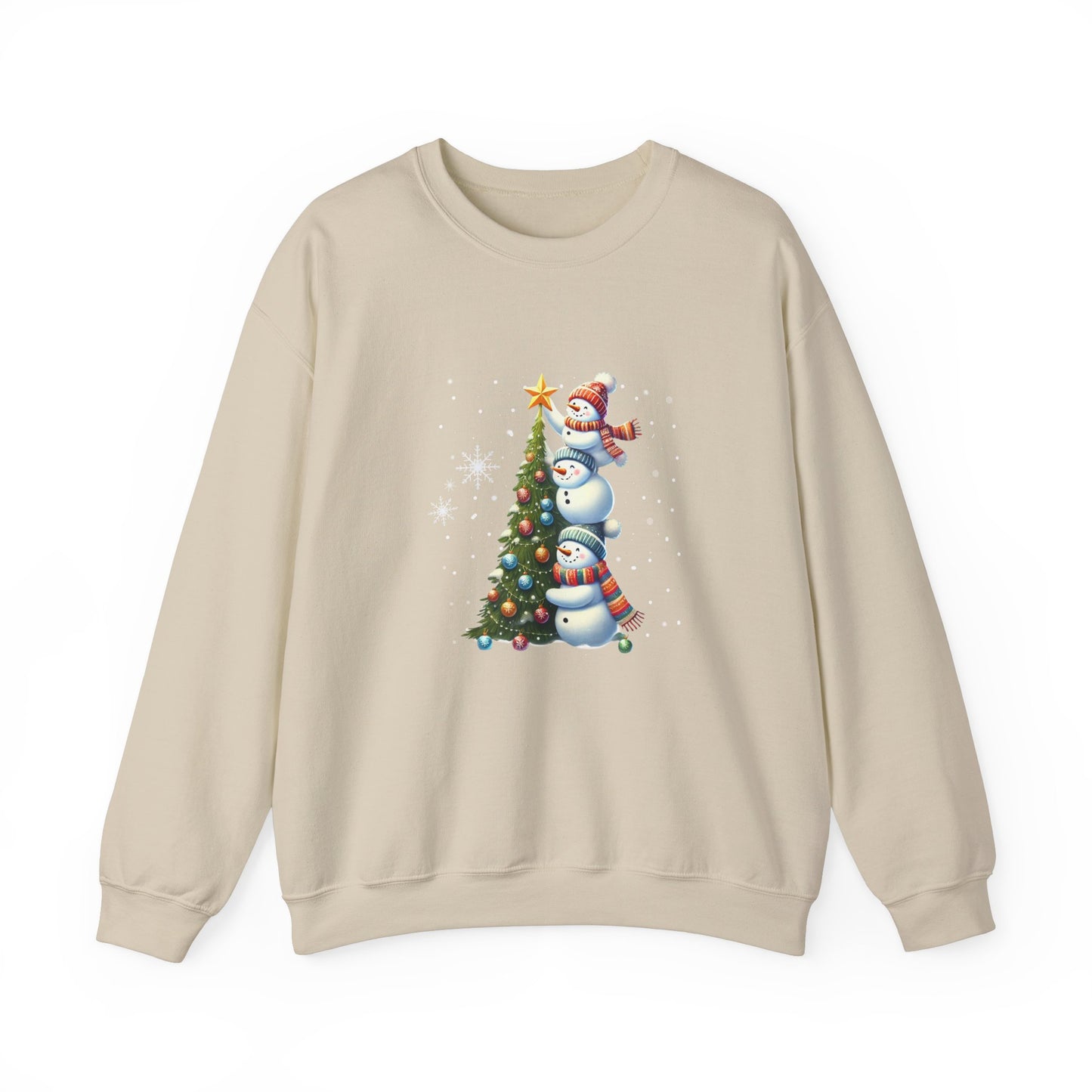 Cute Christmas Snowman Sweatshirt