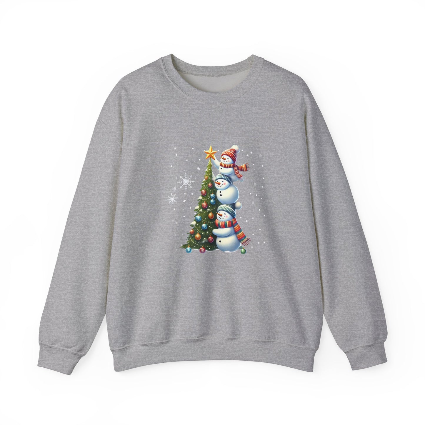 Cute Christmas Snowman Sweatshirt