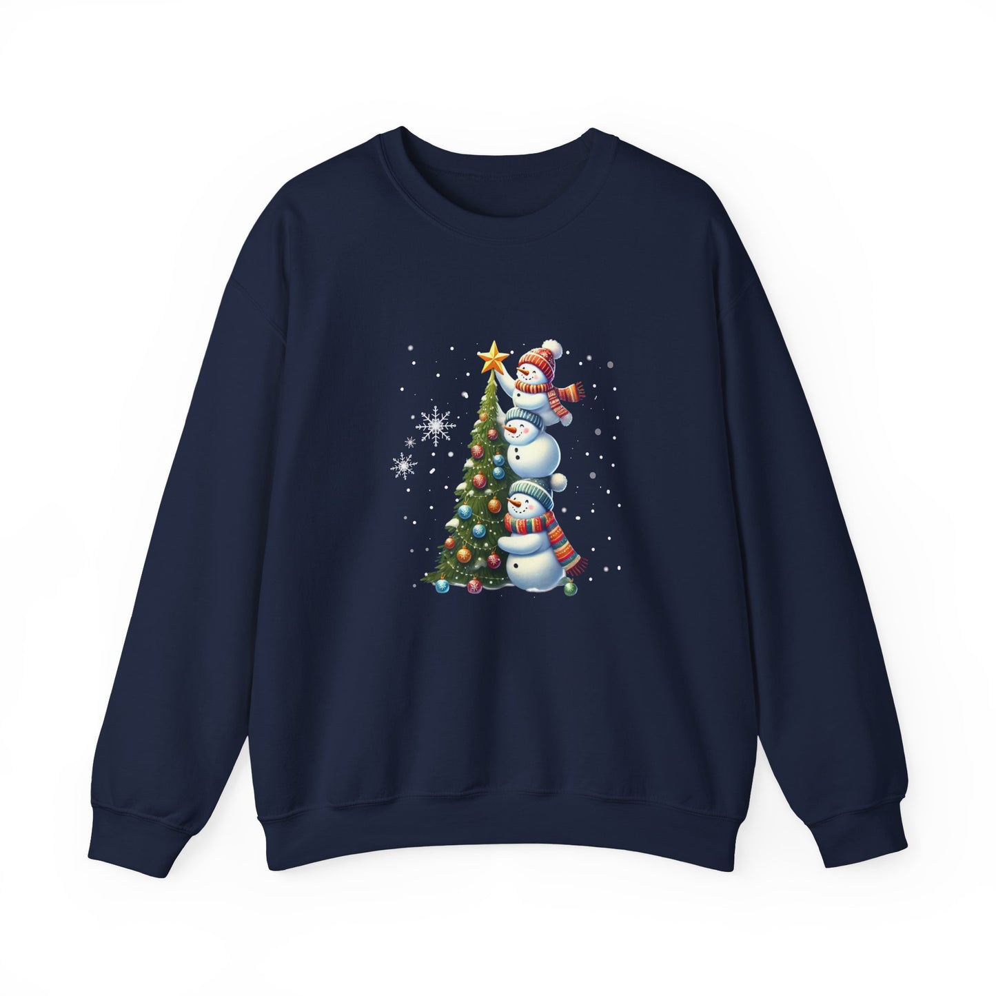 Cute Christmas Snowman Sweatshirt