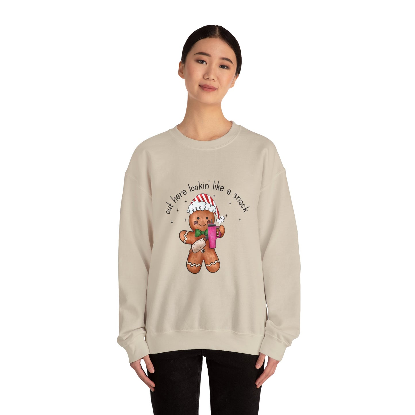 Pink Gingerbread Sweatshirt