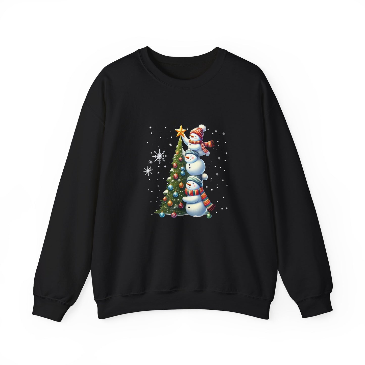 Cute Christmas Snowman Sweatshirt