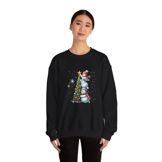 Cute Christmas Snowman Sweatshirt