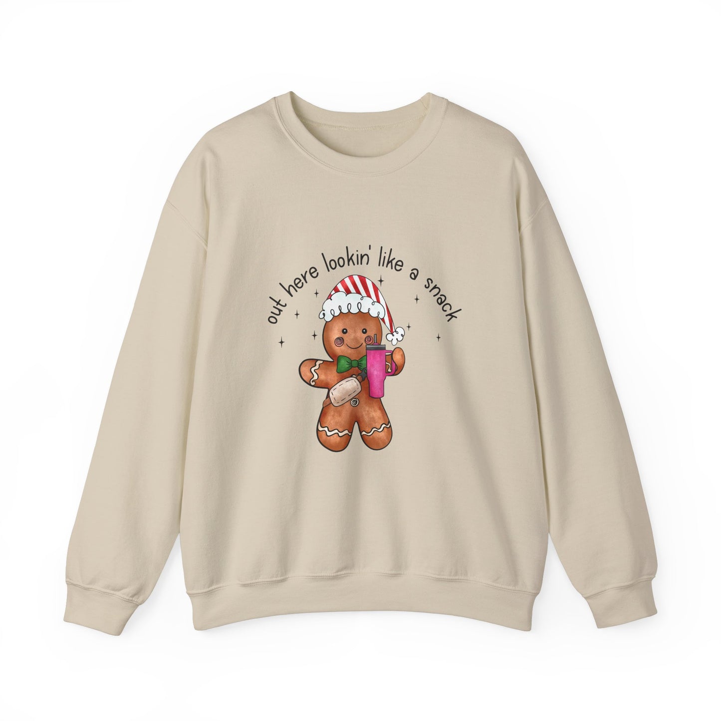 Pink Gingerbread Sweatshirt